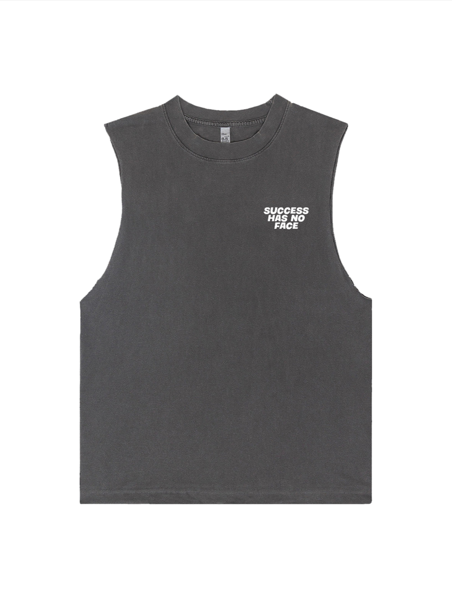 KNOWLEDGE IS GANGSTA SLEEVELESS TEE