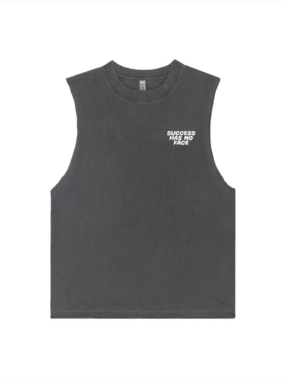 KNOWLEDGE IS GANGSTA SLEEVELESS TEE