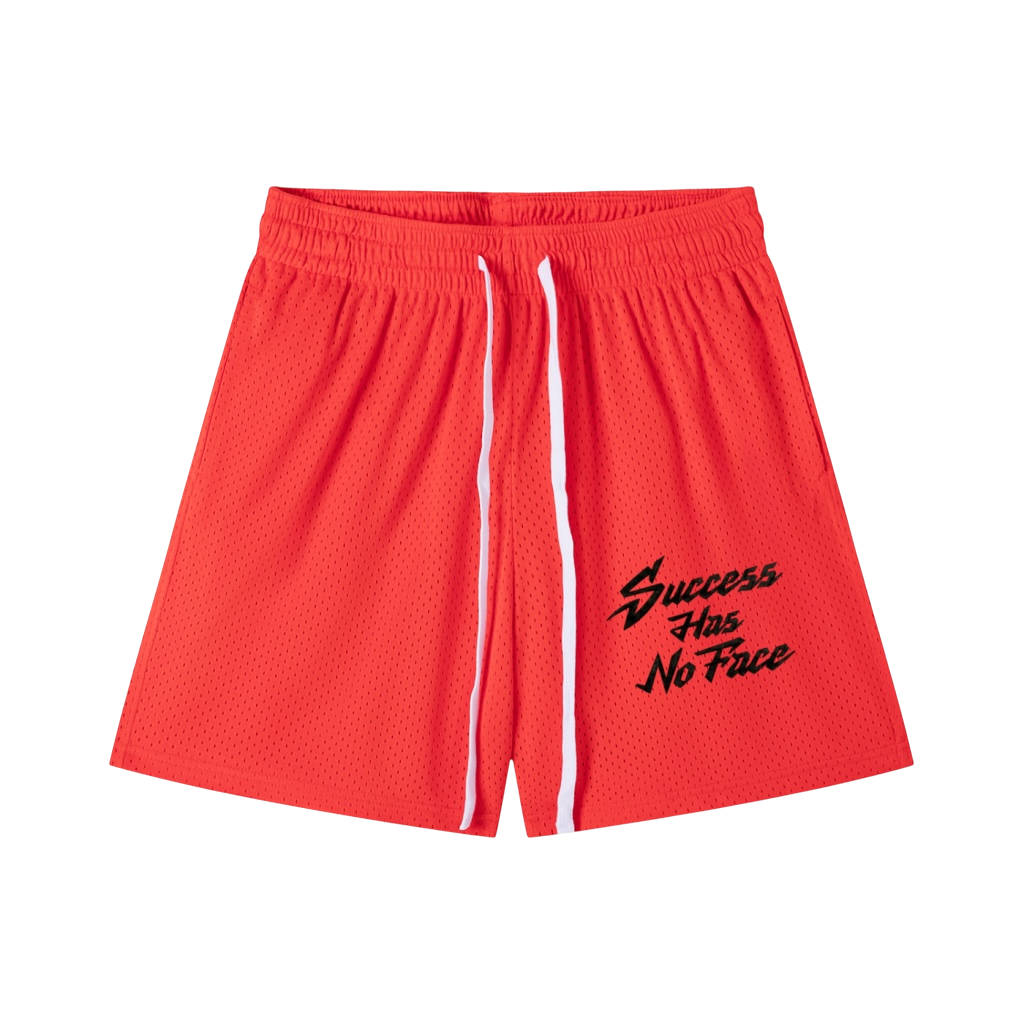 SUCCESS TEXT LOGO SHORTS