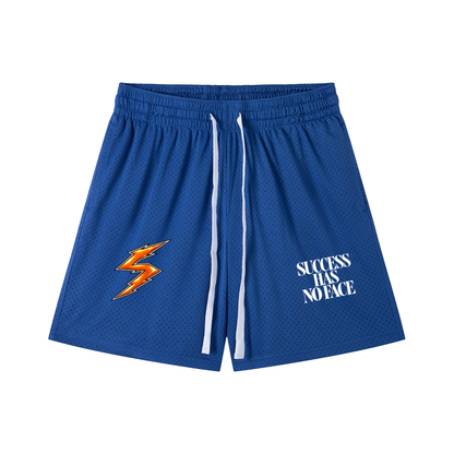 Mesh Drawstring Shorts