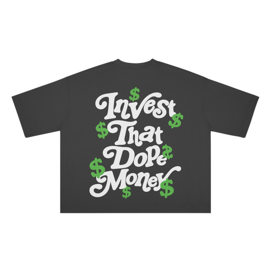 DOPE MONEY TEE (CROPPED)