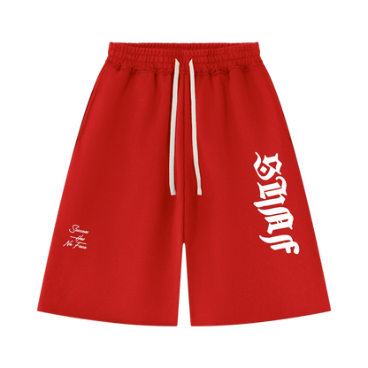 OL' ENGLISH LONG LOGO SHORTS