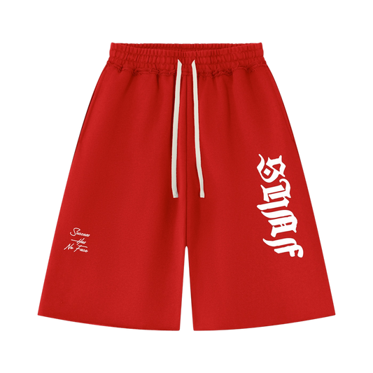 OL' ENGLISH LONG LOGO SHORTS