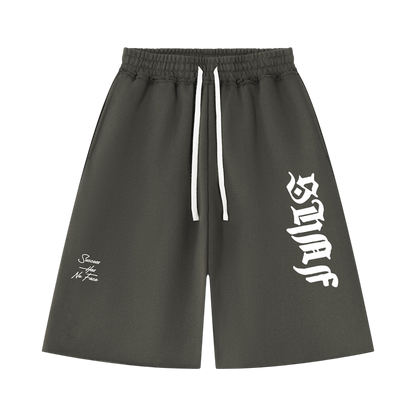 OL' ENGLISH LONG LOGO SHORTS