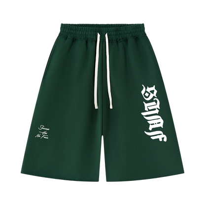 OL' ENGLISH LONG LOGO SHORTS