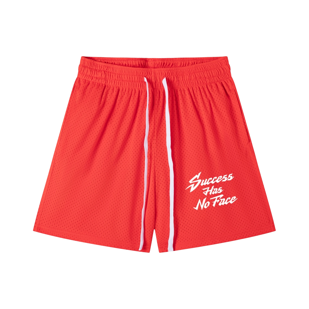 SUCCESS TEXT LOGO SHORTS