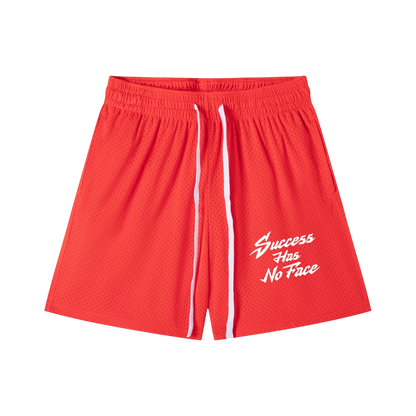 SUCCESS TEXT LOGO SHORTS