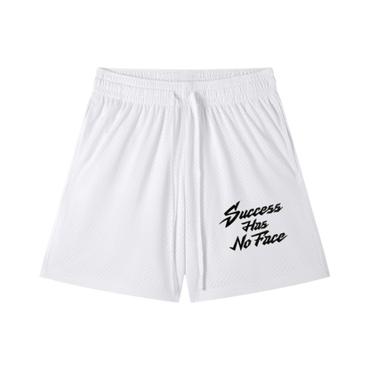 SUCCESS TEXT LOGO SHORTS