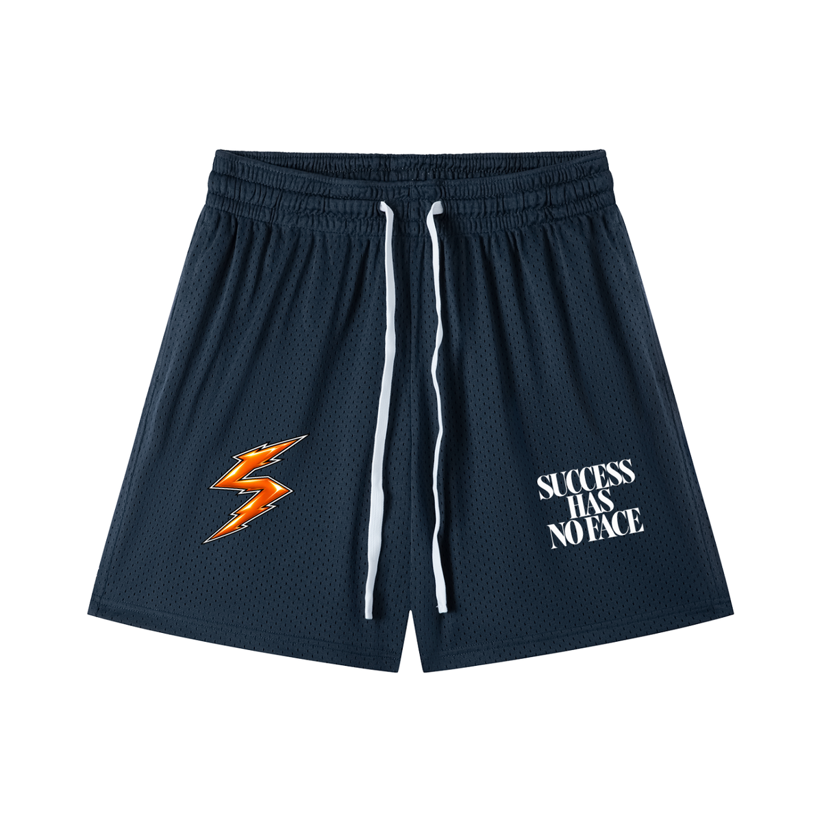 Mesh Drawstring Shorts